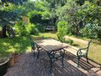 Attraktive Etagenwohnung in der Erfurter Brühlervorstadt mit Garten, Garage u. Stellplatz - Garten Terrasse